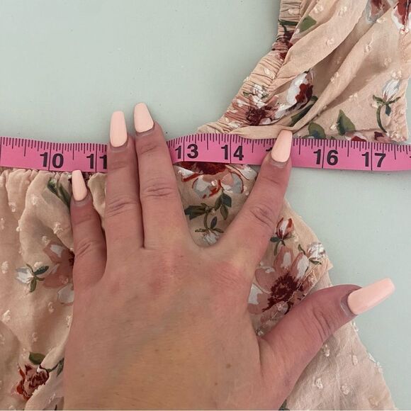 AMERICAN EAGLE Off The Shoulder Floral Crop Top - Picture 9 of 11